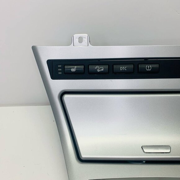 07-10 BMW E83 X3 Center Console Trim Bezel Ashtray Switch OEM 3411706 OEM Silver - Picture 2 of 14